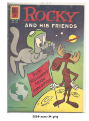 Rocky and His Friends © December 1961 - February 1962 Dell Four Color #1275